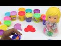 Play doh big barrel fun factory learning for little kids  play doh baby doll bath learn colors