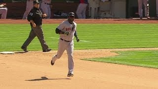 BOS@OAK: Papi puts Red Sox ahead in 10th with homer