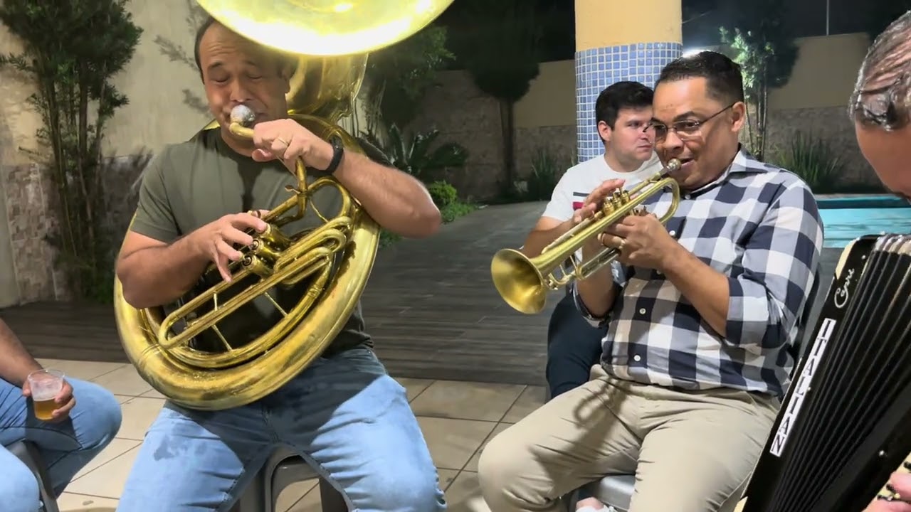 Hino Rosa Vermelha Tocata em Anapolis - Visita Samuel Mendes, Rodney, Ney, Rodrigo e amigos