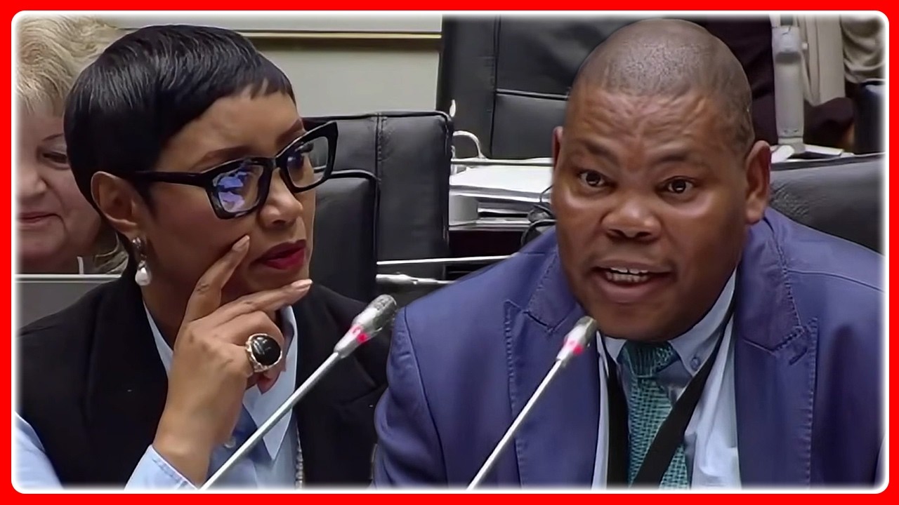 MP James Question ADV Mashuga “Paul Claimed He Investigated Senior SAPS Members, He Had No Right”