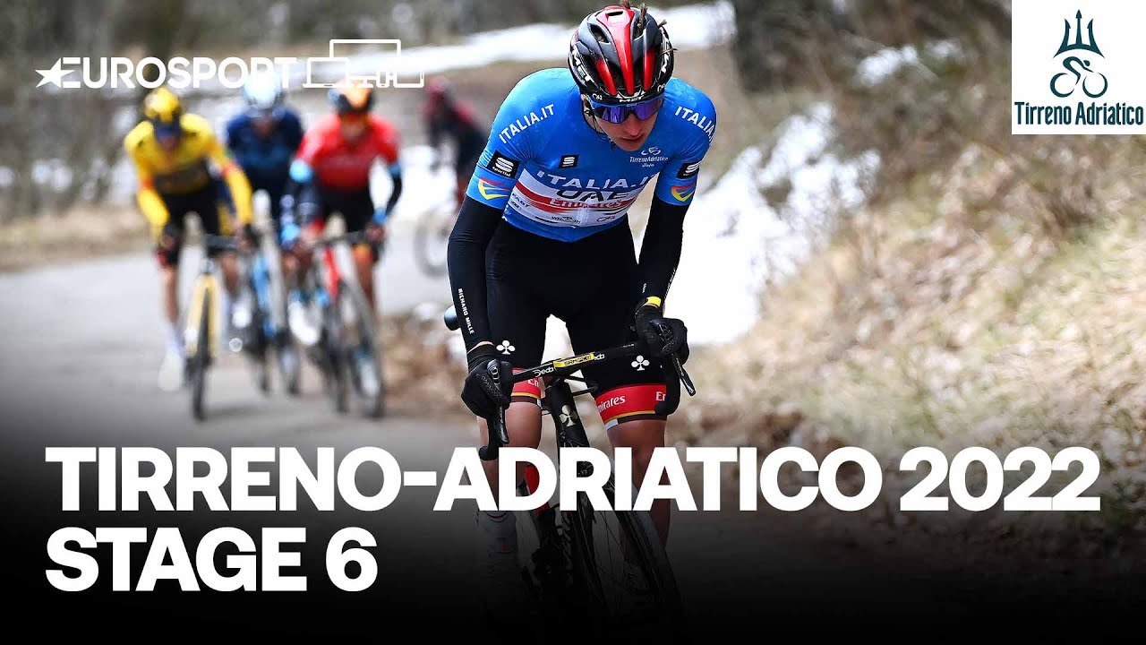 Tirreno–Adriatico 2022 - Stage 6 Highlights Cycling Eurosport