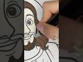 With Him the world becomes brighter :) #art #drawing #coloring #relaxing #asmr #god #sound