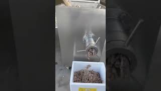 Ground Fish Feed Process #shorts #farming #machinery