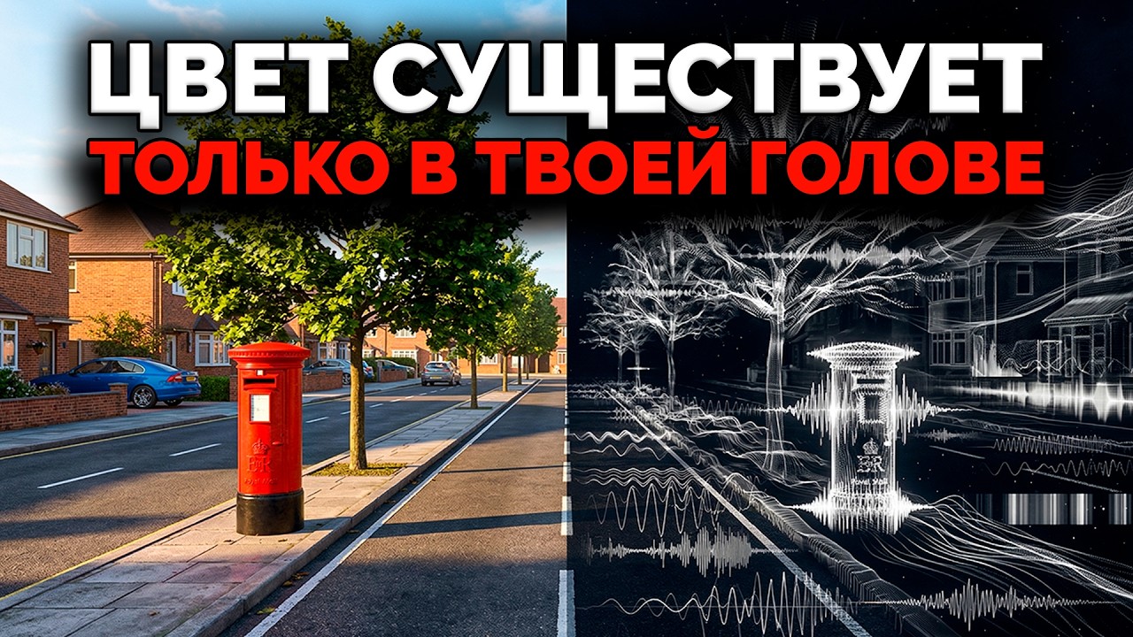 Почему ты видишь цвета, если снаружи абсолютная темнота?