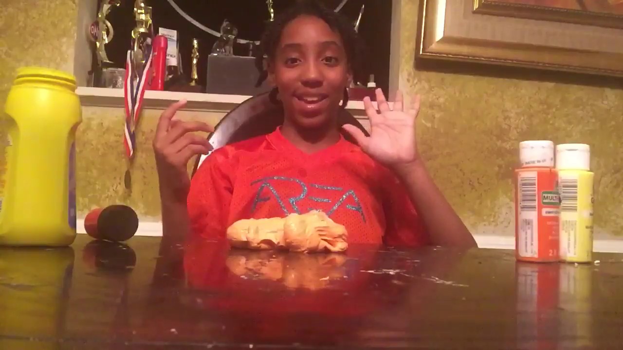 Rubbery slime/Putty slime!!Also two ingredient slime!!!