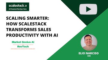 Scaling Smarter: How Scalestack Transforms Sales Productivity with AI