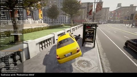 CARLA-Simulator with ros RViz - Lidar Testing