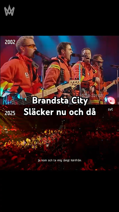 Nu och då: Brandsta City Släckers - Kom och ta mig #melodifestivalen #melfest