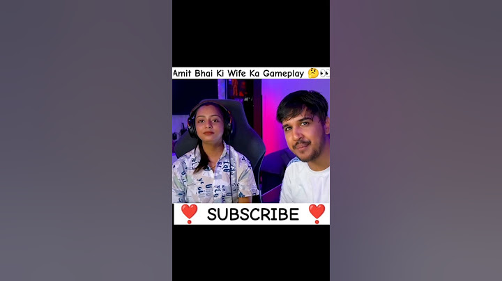 Amit Bhai Ki Wife Ka Gameplay 😂👀 #freefire #shorts #amitbhai