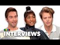 Rudy Pankow, Carlacia Grant &amp; Austin North Interview: Outer Banks Season 4 | Netflix | 2024