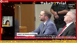 Live: GUILTY Verdict: Deputy Leslie Boileau Convicted in Gun-Cleaning Death Trial