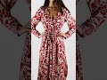 AI Model Showcases Elegant Long-Sleeve Mokib Dress