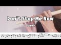 ［Sheet Music］Don't Stop Me Now - Queen | クイーン | YAMAHA YRF-21 FIFE | ファイフ