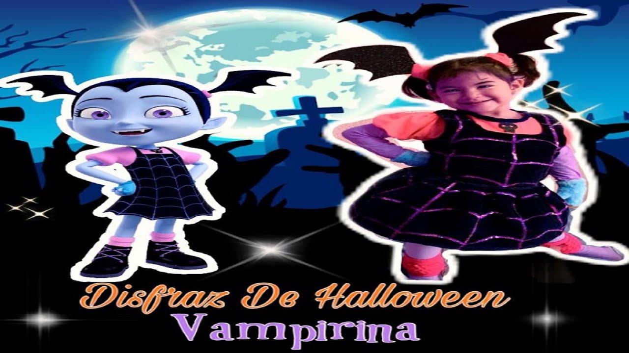 Lechuguilla etiqueta Sobriqueta Disfraz Para Halloween (( Vampirina )) - YouTube