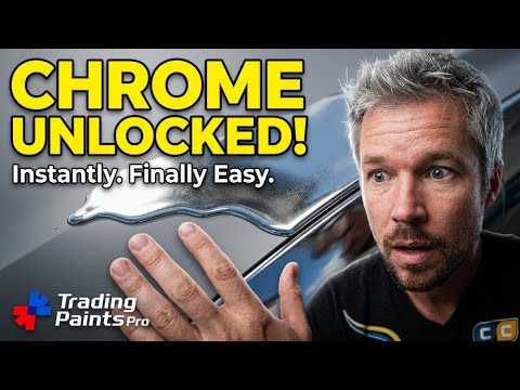 Chrome and metallic made easy by Trading Paints Pro - YouTube