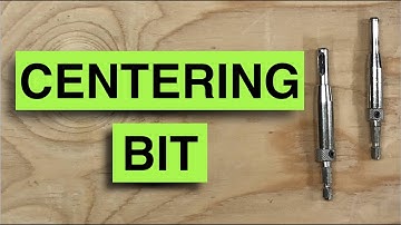 PERFECT holes every time! Self Centering Drill Bit review