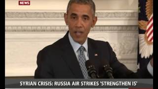 Russia strikes in Syria strengthen IS': Obama Guide