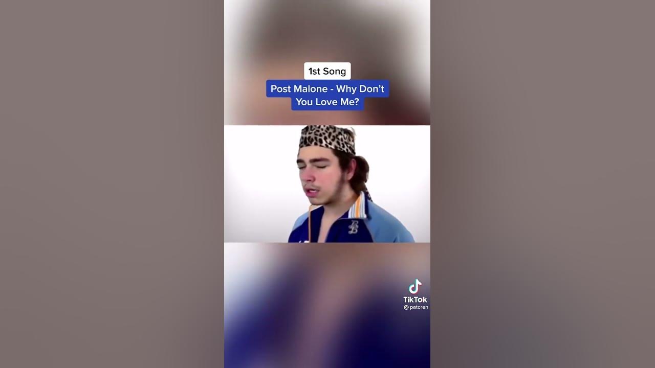 Post Malone First Song VS Most Popular Song