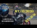 Yamaha MT 03 2020. La Review de la novedad de Yamaha en Español