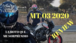 Yamaha MT 03 2020. La Review de la novedad de Yamaha en Español