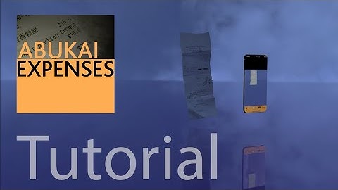 ABUKAI Expenses - Tutorial and Introduction for End-Users