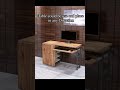Folding and Ergonomic L-Shaped Study/Work Desk Customisable for Multiple Functionalities. #study
