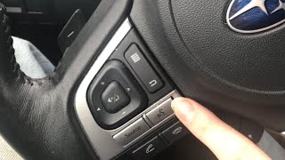 how to use VOICE control in a subaru legacy screenshot 5