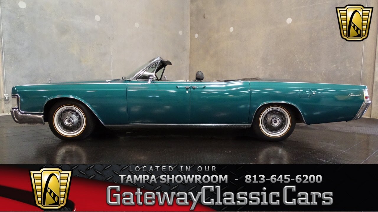 1966 Lincoln Continental Convertible - YouTube