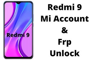 Redmi 9 mi account| Frp | google account | unlock | umt pro