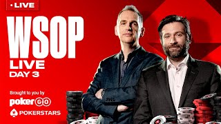 $10,000 Main Event | Day 3 | afternoon | WSOP 2025