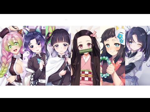 [Nezuko,Aoi,Shinobu,Mitsuri, Kanao,Makomo]Edit||Demon Slayer||Kimetsu No Yaiba|| 2