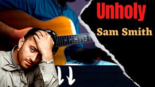 Sam Smith - Unholy Guitar Lesson