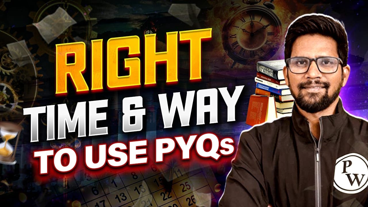How to Use PYQs for GATE 2025 | GATE Exam Preparation 2025 - YouTube