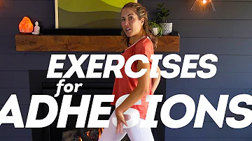 Exercises and Stretches for Abdominal and Pelvic Adhesions - Scar Tissue - 30 Min Workout