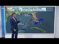 Hurricane Milton re-strengthens to Cat. 5 | 5p weather update