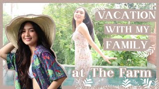 MY FUN FAMILY VACATION AT THE FARM | Francine Diaz