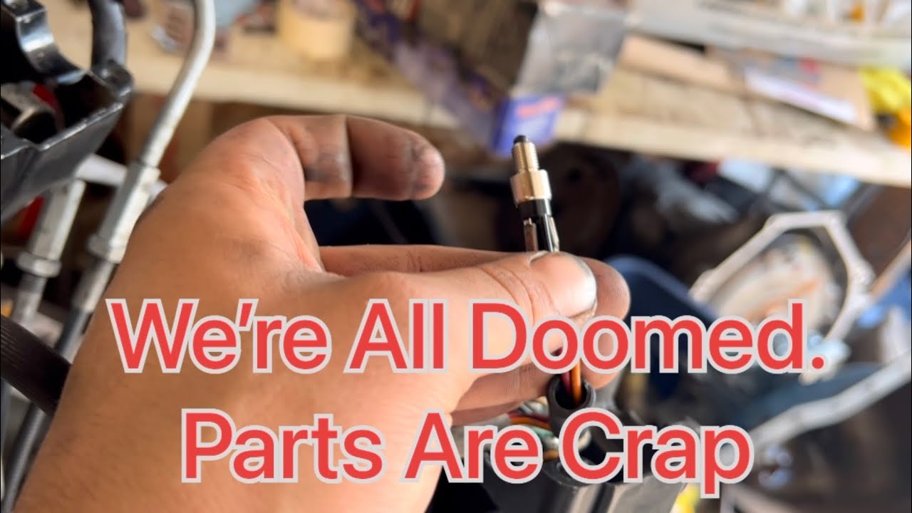 Ironhead/Shovelhead Harley Brake Light Switch Replacement Attempt