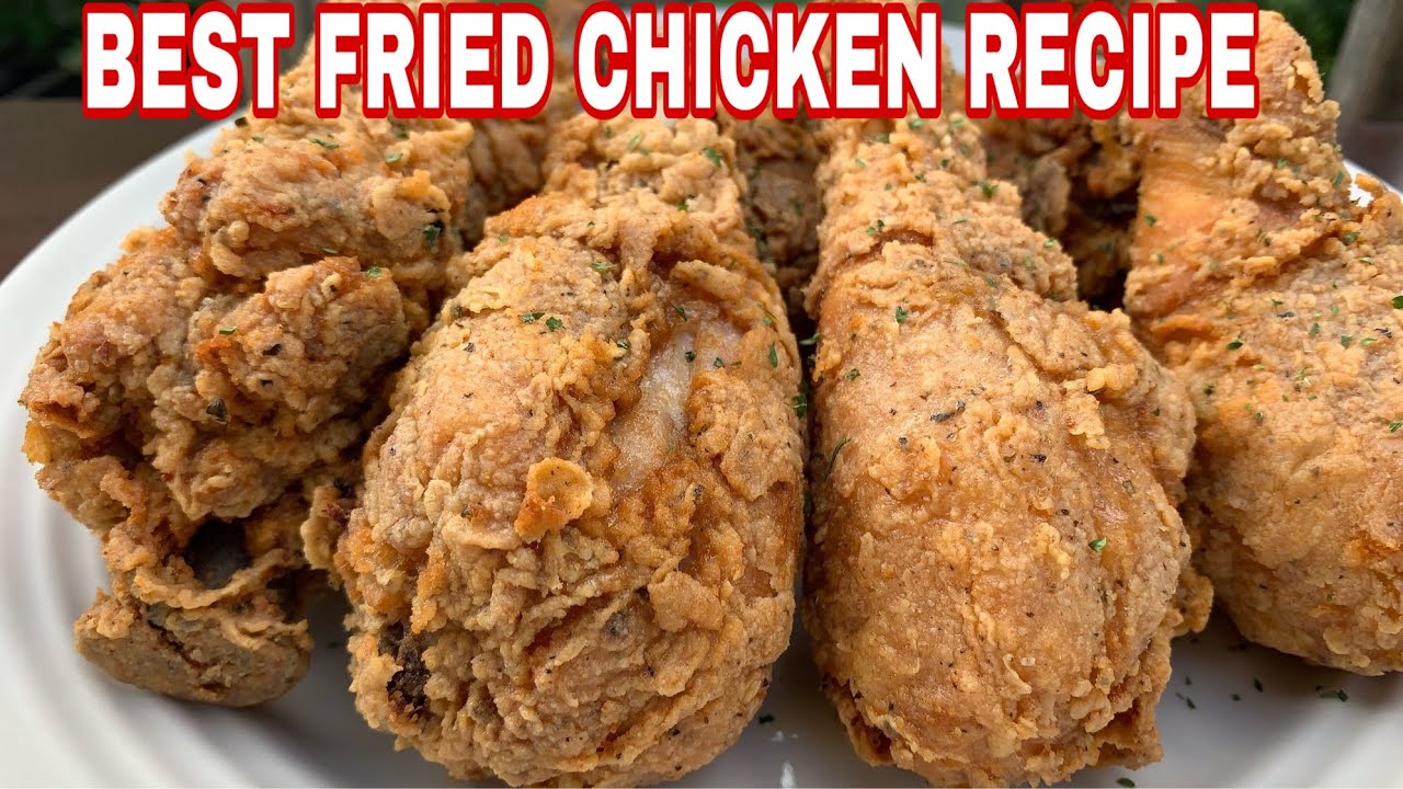 EASY CRISPY FRIED CHICKEN BEST CRISPY FRIED CHICKEN RECIPE YouTube