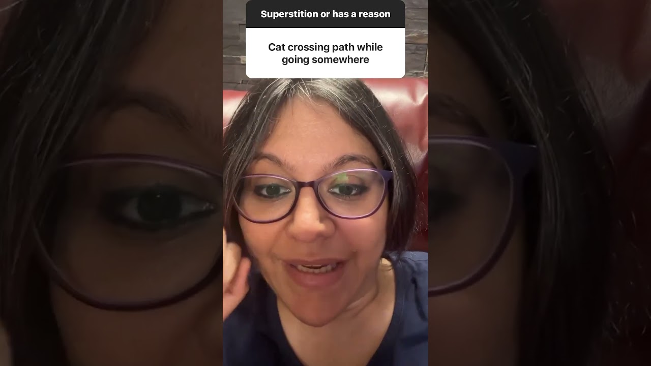 Cat crossing your path unlucky? 