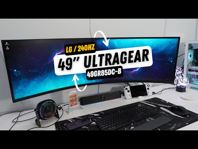 Ecran PC Gamer LG ULTRAGEAR 49GR85DC-B Incurvé 49'' VA