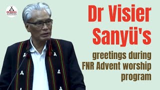 Dr Visier Sanyüs greetings on FNR Advent worship program