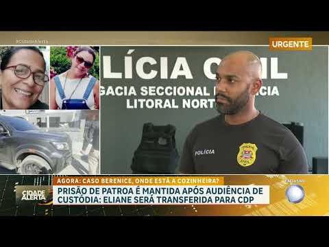 DELEGADO FALA SOBRE A OPERAÇÃO,E DETALHES SOBRE O CASO BERENICE 