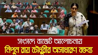 সংসদে বাজেট আলোচনায় নিপুন রায় চৌধুরীর অসাধারণ বক্তব্য | Nipun Roy Chowdhury | Budget Discussion