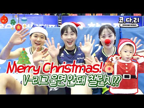 [메리크리스마스] V-리그 울면안돼 챌린지🎄