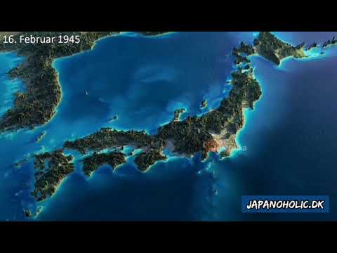 Bombetogter i Japan under Anden Verdenskrig / Air Raids in Japan during World War 2 / 第二次世界大戦の日本本土空襲