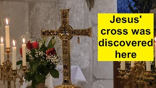 2024 Holy Mass of the finding of the True Cross (Inventio Crucis) at the Holy Sepulchre, Jerusalem.