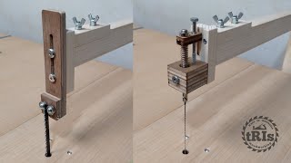 DIY Jigsaw Table & Scroll Saw Homemade (2in1) Mechanism - Woodworking