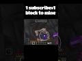 day 5 of mining blocks | 1 subscribe=1 block to mine