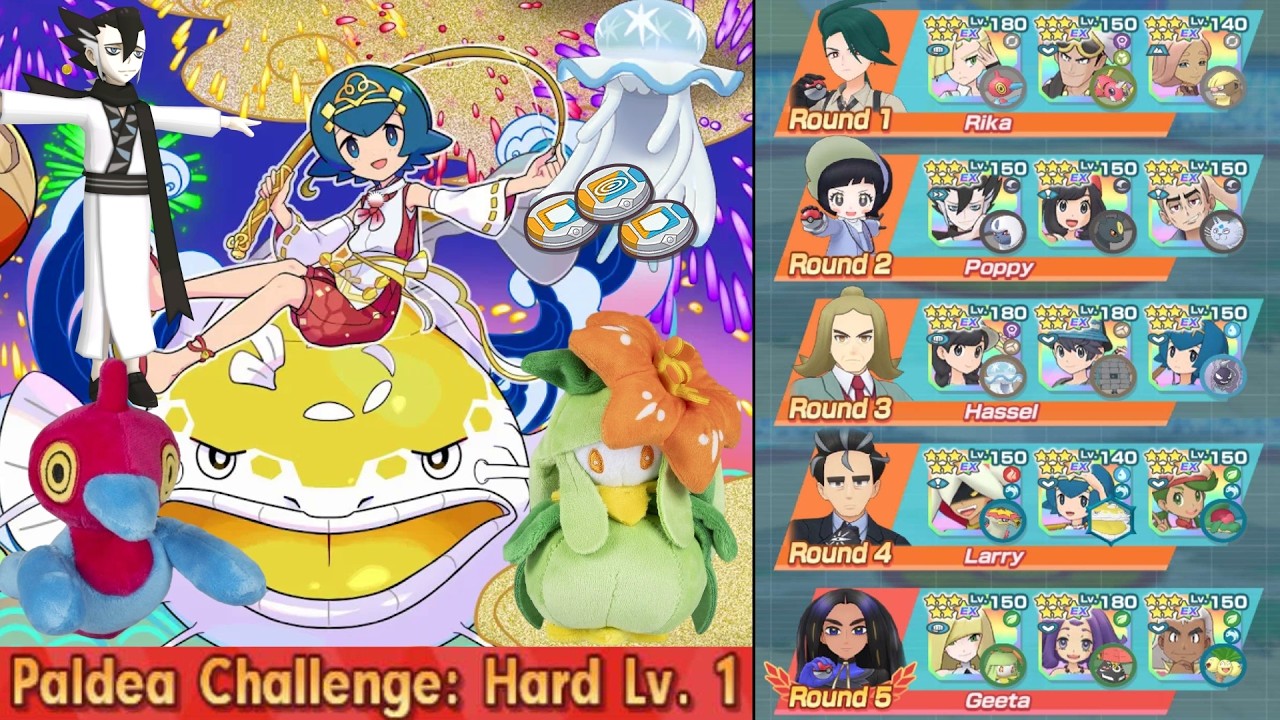 Paldea Champion Stadium (15K) with only Alola Sync Pairs - Pokémon Masters EX