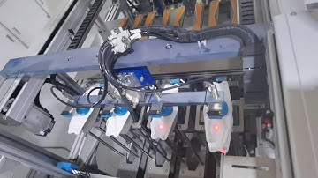 fully automatic KF94 fish type face masks making production line with 4 channels bagging equipment